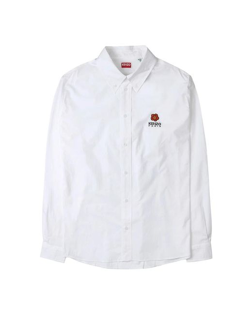KENZO White Casual Shirts for men