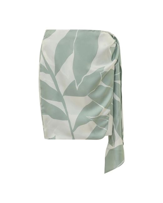 Max Mara Green Short Skirts