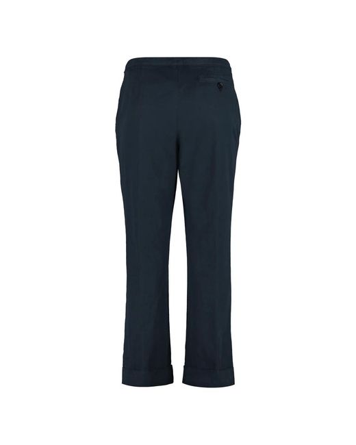 Aspesi Blue Cropped Trousers