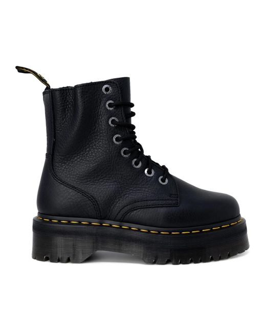 Dr. Martens Zwarte Veterschoenen Voor Vrouwen in het Black