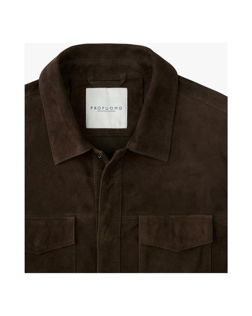 Profuomo Light Jacket in het Black voor heren
