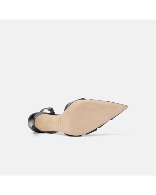 Scarosso Black High Heel Sandals