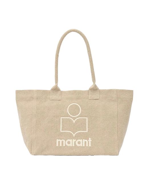 Isabel Marant Natural Tote Bags