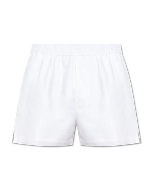 DSquared² Linnen Shorts in het White voor heren