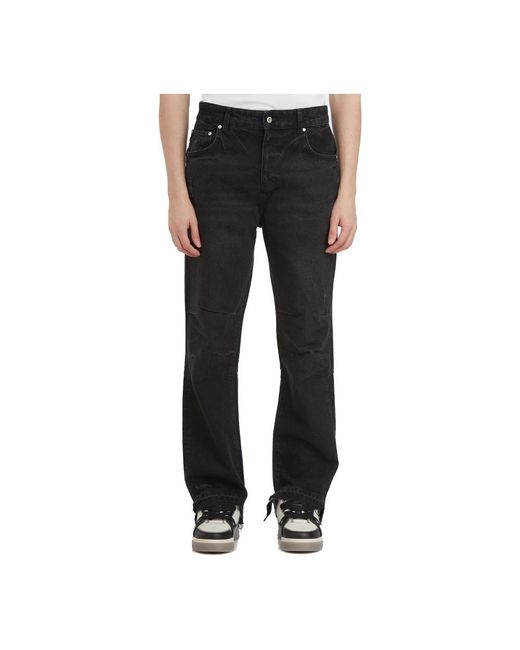 Jeans > straight jeans Represent pour homme en coloris Black