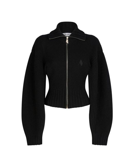 The Attico Zwarte Cardigan Trui Voor Vrouwen in het Black
