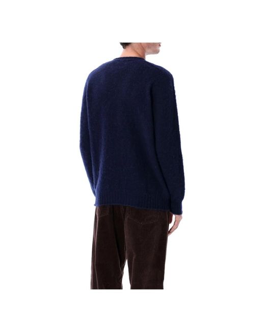Howlin' By Morrison Blue Round-Neck Knitwear for men