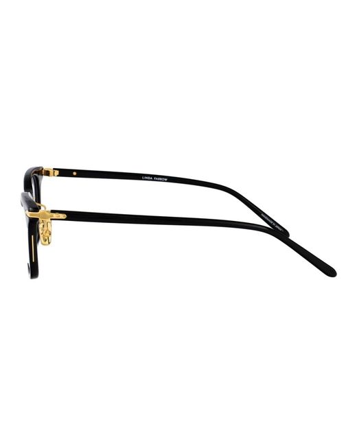 Linda Farrow Black Glasses