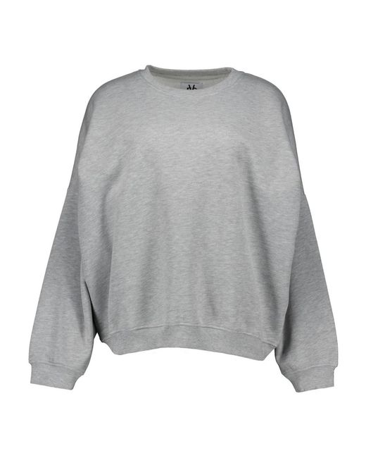 EST'SEVEN Hoodies & Sweatvesten ,Grijs ,Monchou Sweater in het Gray