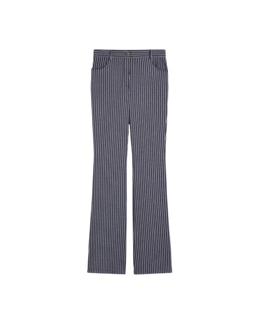 Pennyblack Gray Straight Trousers