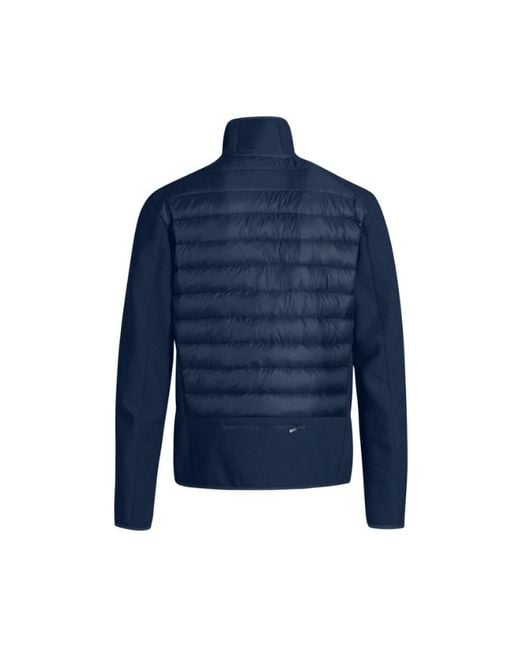 Parajumpers Jassen ,Blauw ,Polyester Hybride Jas Jayden in het Blue voor heren