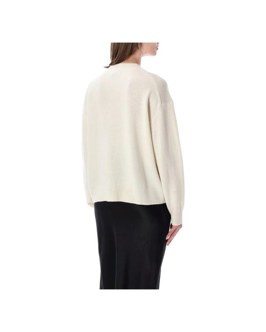 Anine Bing White Round-Neck Knitwear