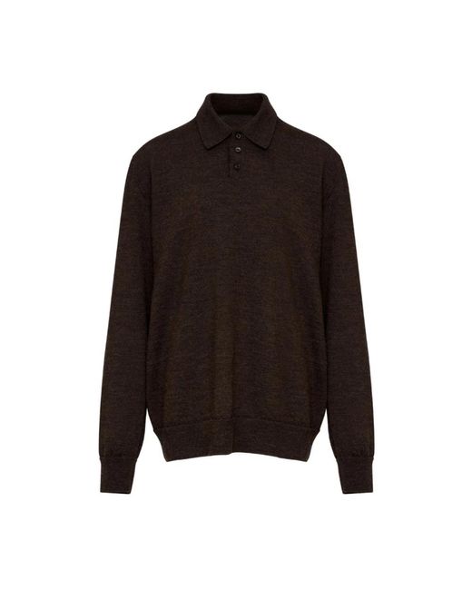 V-Neck Knitwear Maison Margiela de hombre de color Black