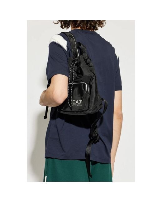 Backpacks di EA7 in Black da Uomo