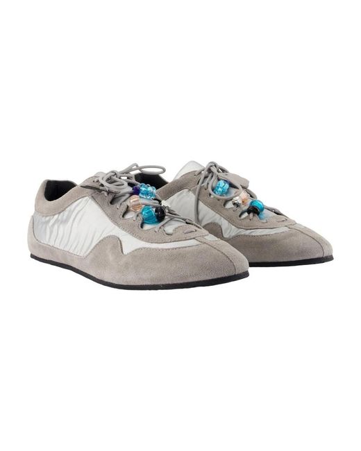 CECILIE BAHNSEN Gray Sneakers