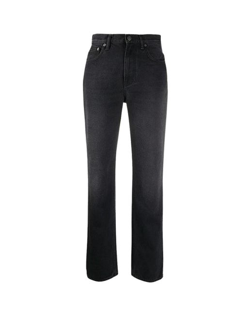 Acne Blue Straight Fit Jeans