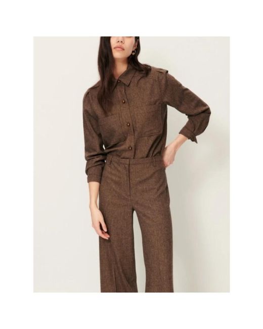 Shirts Sessun de color Brown