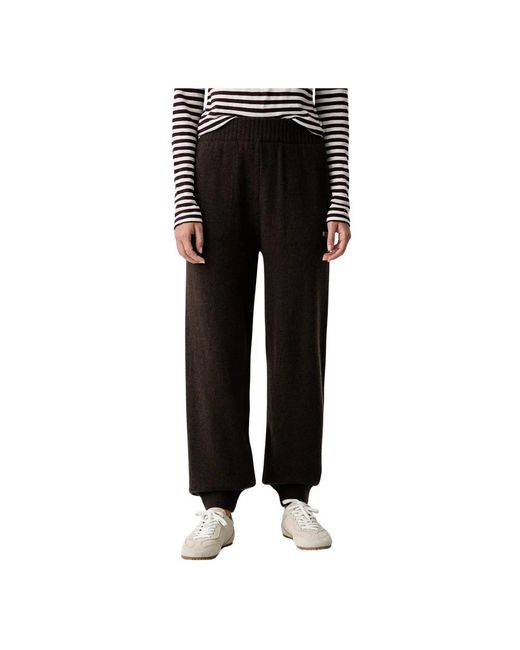 MSGM Wool Sweatpants in het Black