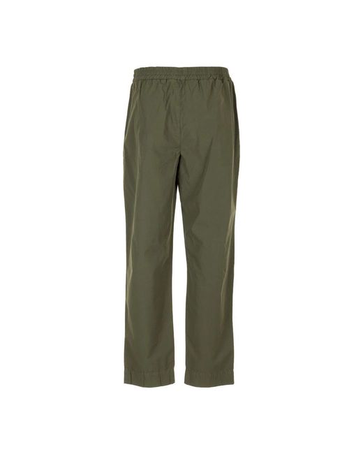 Alpha Studio Green Cropped Trousers