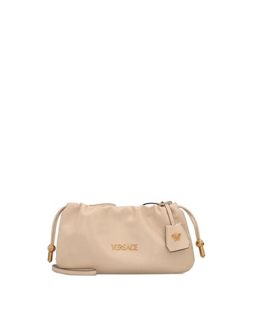 Versace Natural Cross Body Bags
