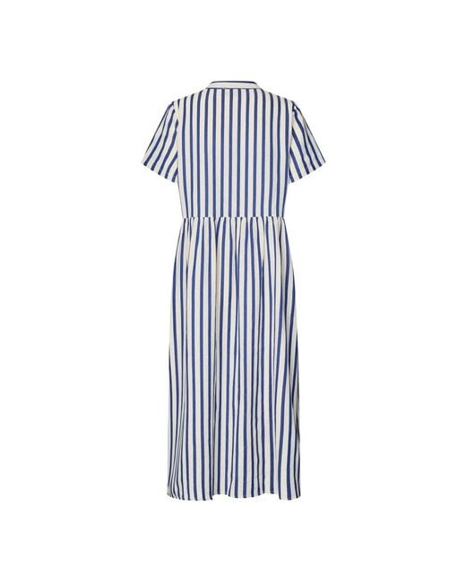 Lolly's Laundry Blue Shirt Dresses