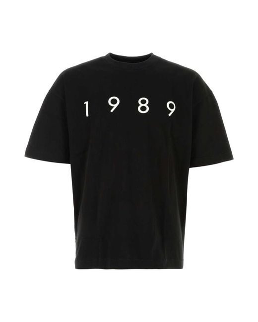 T-shirt di 1989 STUDIO in Black da Uomo