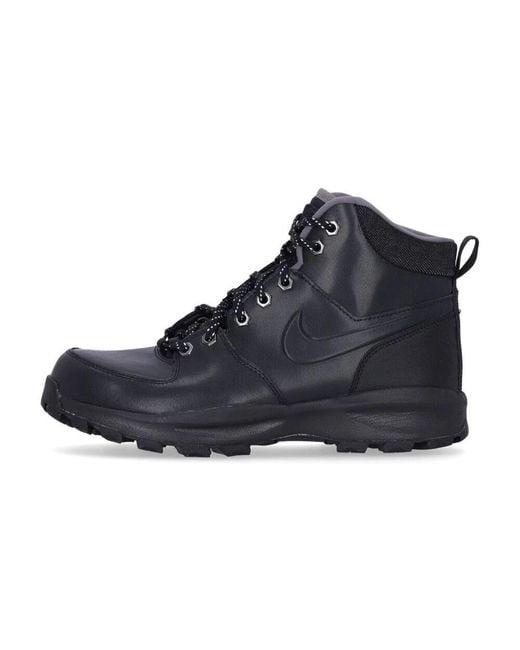 Nike Blue Lace-Up Boots for men