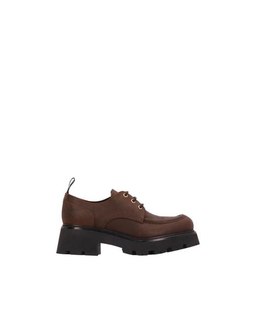 Céline Brown Laced Shoes