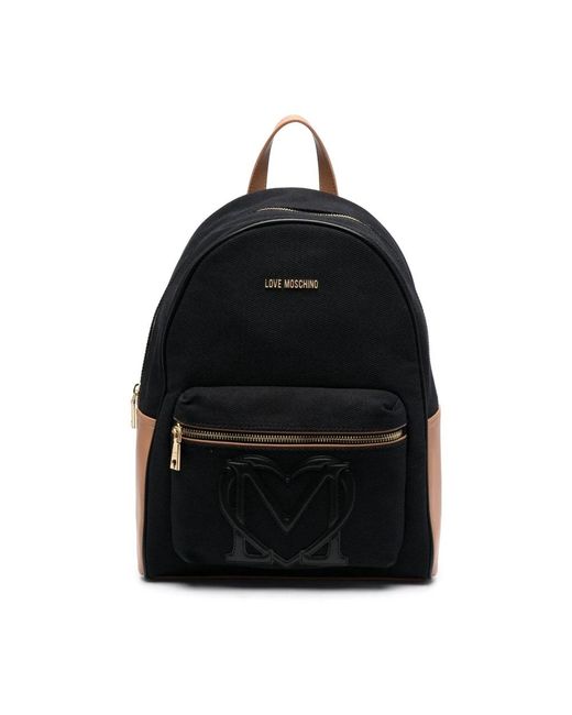 Backpacks Love Moschino de color Black