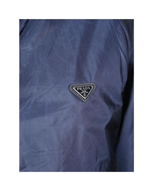 Light Jackets Prada de hombre de color Blue