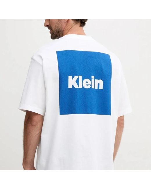T-Shirts di Calvin Klein in Blue da Uomo