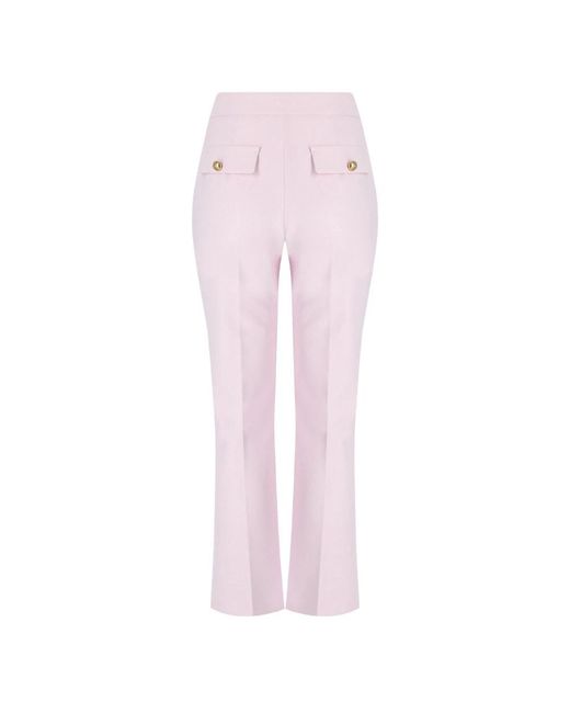 Wide Trousers di Elisabetta Franchi in Pink