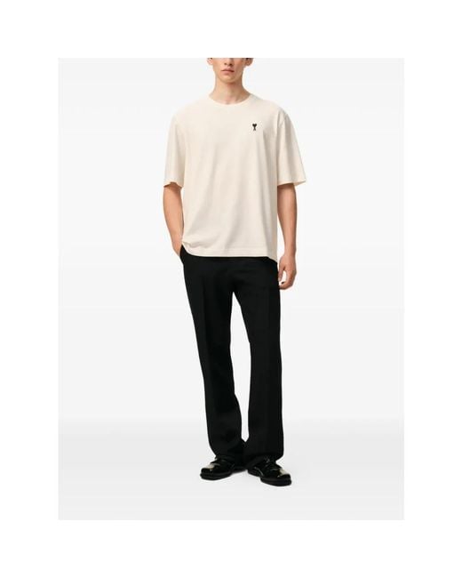 AMI White T-Shirts for men