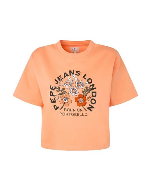 T-Shirts Pepe Jeans de color Orange