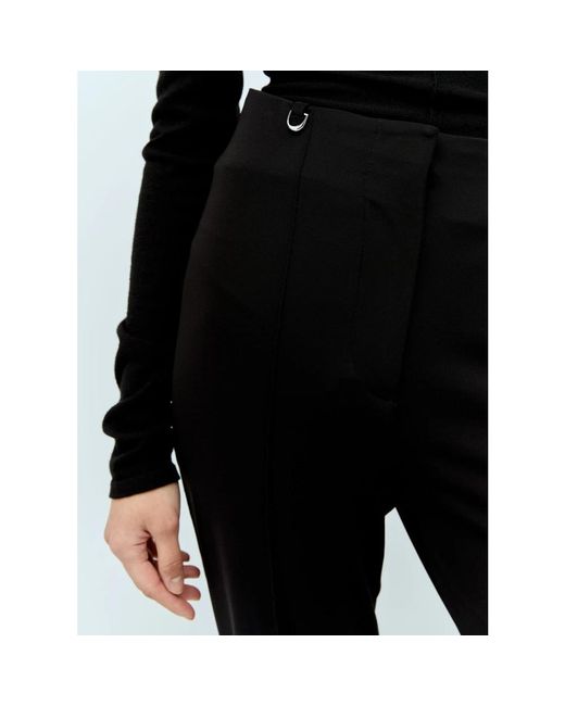 Trousers > wide trousers Jacquemus en coloris Black