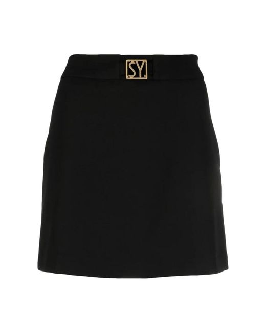 Seventy Black Short Skirts