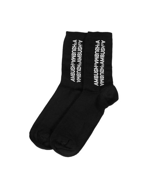 Ambush Socks in het Black voor heren