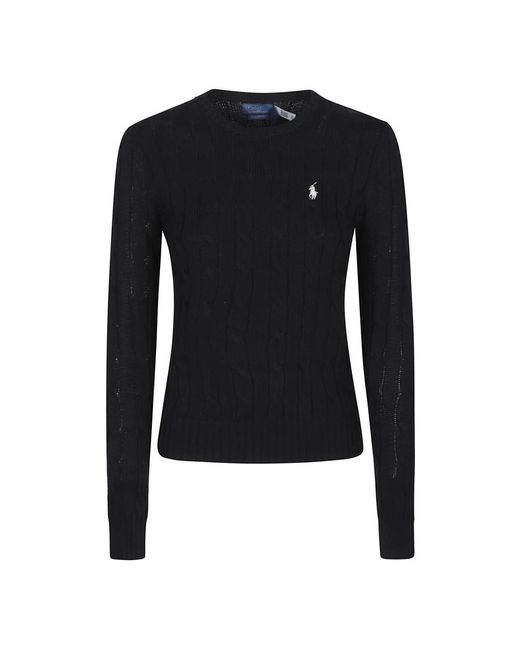 Polo Ralph Lauren Black Round-Neck Knitwear