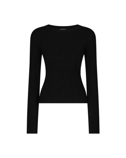 Dondup Black Round-Neck Knitwear