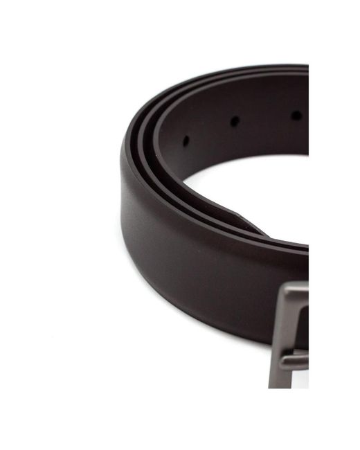 Orciani Black Belts for men