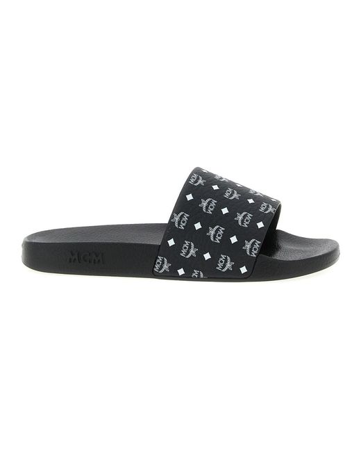 Sliders di MCM in Black da Uomo