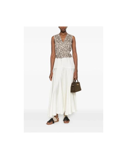 Blouses Brunello Cucinelli de color Natural
