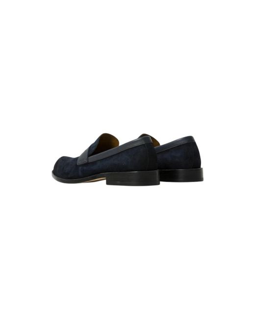 Boss Blue Loafers for men
