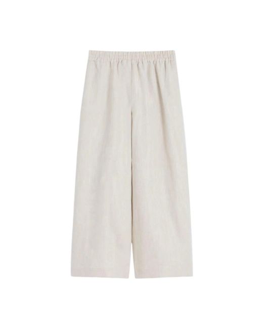 Weekend by Maxmara White Wide Trousers