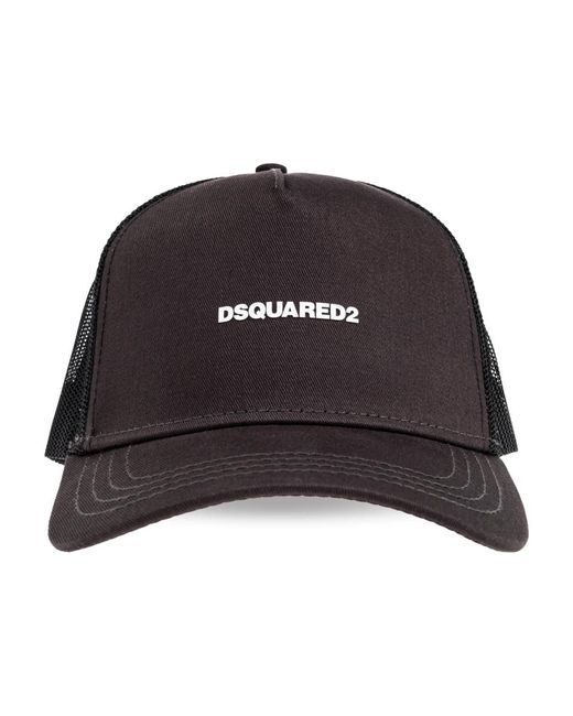 Caps di DSquared² in Black da Uomo