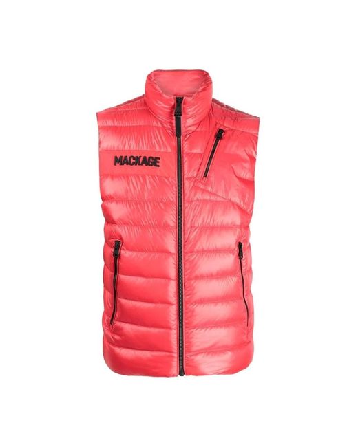 Mackage Pink Vests for men