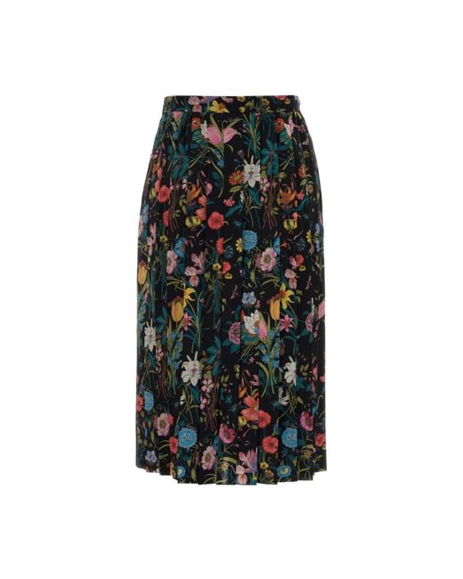 Gucci Green Midi Skirts