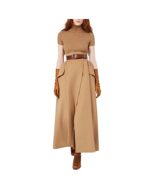 Max Mara Turtlenecks in het Brown