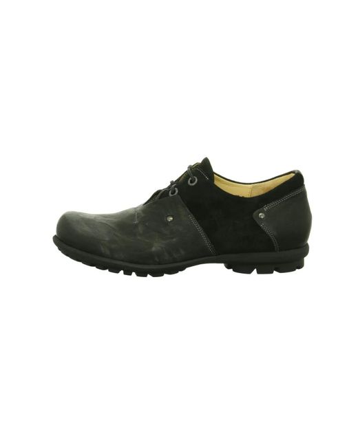 Think! Zwarte Veterschoenen in het Brown voor heren