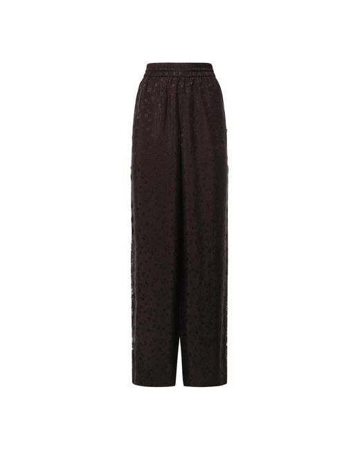 Pinko Black Wide Trousers